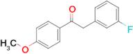 2-(3-Fluorophenyl)-1-(4-methoxyphenyl)ethanone
