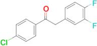 1-(4-Chlorophenyl)-2-(3,4-difluorophenyl)ethanone