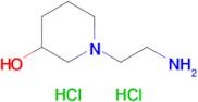 1-(2-Aminoethyl)piperidin-3-ol dihydrochloride