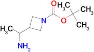 Tert-Butyl 3-(1-aminoethyl)azetidine-1-carboxylate