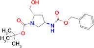 (2S,4R)-tert-Butyl 4-(((benzyloxy)carbonyl)amino)-2-(hydroxymethyl)pyrrolidine-1-carboxylate