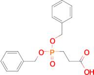 3-(Bis(benzyloxy)phosphoryl)propanoic acid