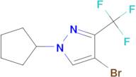 4-Bromo-1-cyclopentyl-3-(trifluoromethyl)-1H-pyrazole