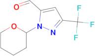 1-(Tetrahydro-2H-pyran-2-yl)-3-(trifluoromethyl)-1H-pyrazole-5-carbaldehyde