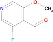 3-Fluoro-5-methoxyisonicotinaldehyde