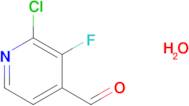 2-Chloro-3-fluoroisonicotinaldehyde hydrate