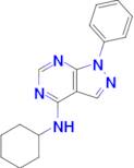 N-Cyclohexyl-1-phenyl-1H-pyrazolo[3,4-d]pyrimidin-4-amine