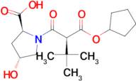 (2S,4R)-1-((S)-2-((Cyclopentyloxy)carbonyl)-3,3-dimethylbutanoyl)-4-hydroxypyrrolidine-2-carboxy...