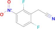 2-(2,6-Difluoro-3-nitrophenyl)acetonitrile