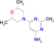 6-(2,6-Dimethylmorpholino)-2-methylpyrimidin-4-amine