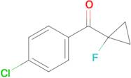 (4-Chlorophenyl)(1-fluorocyclopropyl)methanone