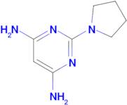 2-(Pyrrolidin-1-yl)pyrimidine-4,6-diamine