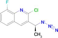 (S)-3-(1-Azidoethyl)-2-chloro-8-fluoroquinoline