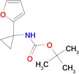 tert-Butyl (1-(furan-2-yl)cyclopropyl)carbamate