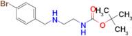 tert-Butyl (2-((4-bromobenzyl)amino)ethyl)carbamate