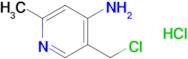 5-(Chloromethyl)-2-methylpyridin-4-amine hydrochloride