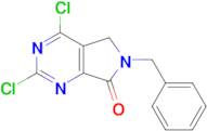 6-Benzyl-2,4-dichloro-5H-pyrrolo[3,4-d]pyrimidin-7(6H)-one