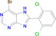 6-Bromo-8-(2,6-dichlorophenyl)-9H-purine