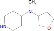 N-Methyl-N-(tetrahydrofuran-3-yl)piperidin-4-amine