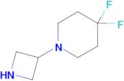 1-(Azetidin-3-yl)-4,4-difluoropiperidine