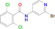 N-(2-Bromopyridin-4-yl)-2,6-dichlorobenzamide