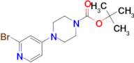 tert-Butyl 4-(2-bromopyridin-4-yl)piperazine-1-carboxylate