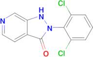 2-(2,6-Dichlorophenyl)-1H-pyrazolo[3,4-c]pyridin-3(2H)-one