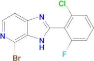 4-Bromo-2-(2-chloro-6-fluorophenyl)-3H-imidazo[4,5-c]pyridine