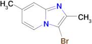3-Bromo-2,7-dimethylimidazo[1,2-a]pyridine