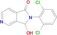 2-(2,6-Dichlorophenyl)-3-hydroxy-2,3-dihydro-1H-pyrrolo[3,4-c]pyridin-1-one