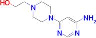 2-(4-(6-Aminopyrimidin-4-yl)piperazin-1-yl)ethanol