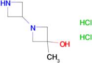 3-Methyl-[1,3'-biazetidin]-3-ol dihydrochloride