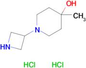 1-(Azetidin-3-yl)-4-methylpiperidin-4-ol dihydrochloride