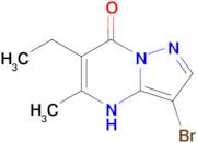 3-Bromo-6-ethyl-5-methylpyrazolo[1,5-a]pyrimidin-7(4H)-one