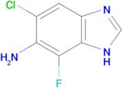 6-Chloro-4-fluoro-1H-benzo[d]imidazol-5-amine