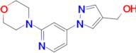 (1-(2-Morpholinopyridin-4-yl)-1H-pyrazol-4-yl)methanol