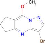 3-Bromo-8-methoxy-6,7-dihydro-5H-cyclopenta[d]pyrazolo[1,5-a]pyrimidine