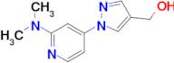 (1-(2-(Dimethylamino)pyridin-4-yl)-1H-pyrazol-4-yl)methanol