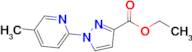 Ethyl 1-(5-methylpyridin-2-yl)-1H-pyrazole-3-carboxylate