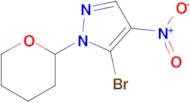 5-Bromo-4-nitro-1-(tetrahydro-2H-pyran-2-yl)-1H-pyrazole