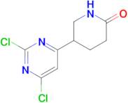 5-(2,6-Dichloropyrimidin-4-yl)piperidin-2-one