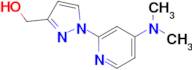 (1-(4-(Dimethylamino)pyridin-2-yl)-1H-pyrazol-3-yl)methanol