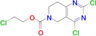 2-Chloroethyl 2,4-dichloro-7,8-dihydropyrido[4,3-d]pyrimidine-6(5H)-carboxylate