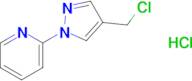 2-(4-(Chloromethyl)-1H-pyrazol-1-yl)pyridine hydrochloride