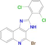 4-Bromo-2-(2,6-dichlorophenyl)-1H-imidazo[4,5-c]quinoline