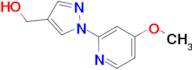 (1-(4-Methoxypyridin-2-yl)-1H-pyrazol-4-yl)methanol