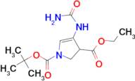 1-tert-Butyl 3-ethyl 4-ureido-1H-pyrrole-1,3(2H,5H)-dicarboxylate