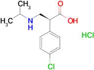 (S)-2-(4-Chlorophenyl)-3-(isopropylamino)propanoic acid hydrochloride