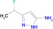 5-(1-Fluoroethyl)-1H-pyrazol-3-amine