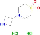 4-(Azetidin-3-yl)thiomorpholine 1,1-dioxide dihydrochloride